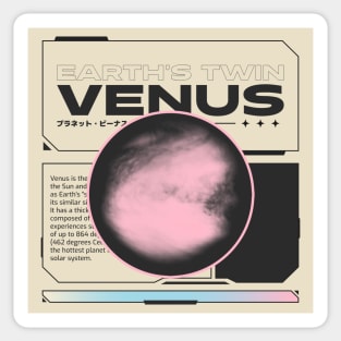 Planet Venus Galaxy Space Universe Planets Sticker